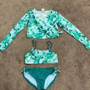 Art Class kids swimsuit 3 pct set